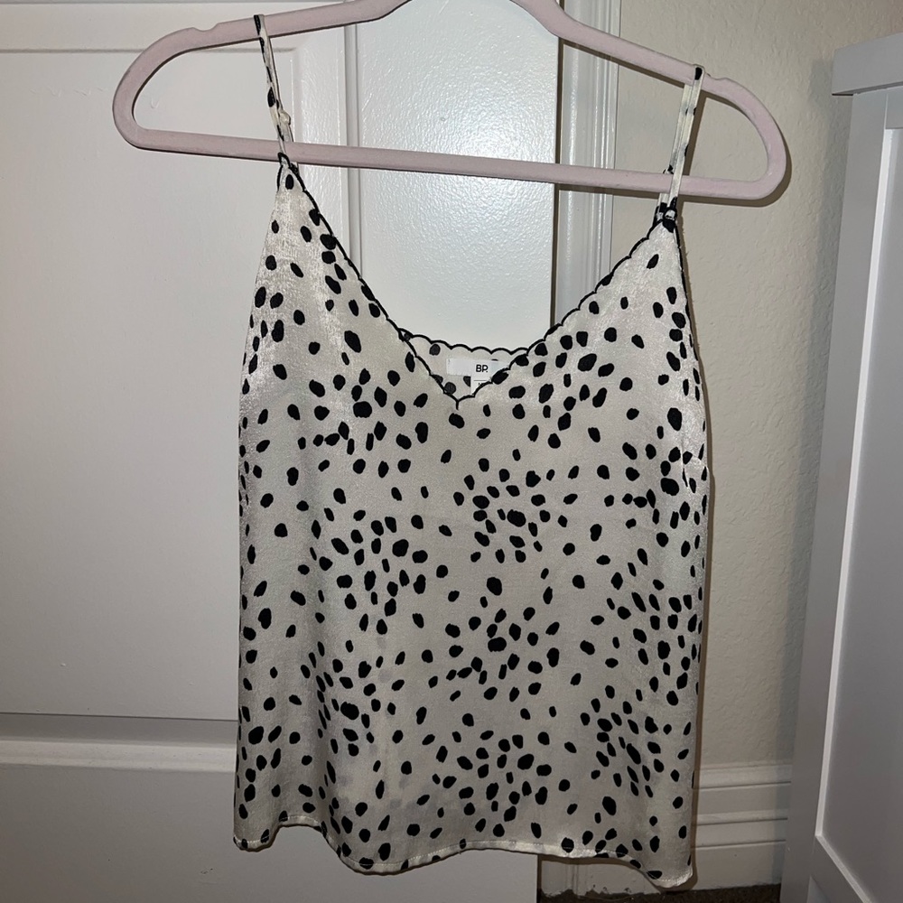 Black and White Nordstrom BP Tank Top